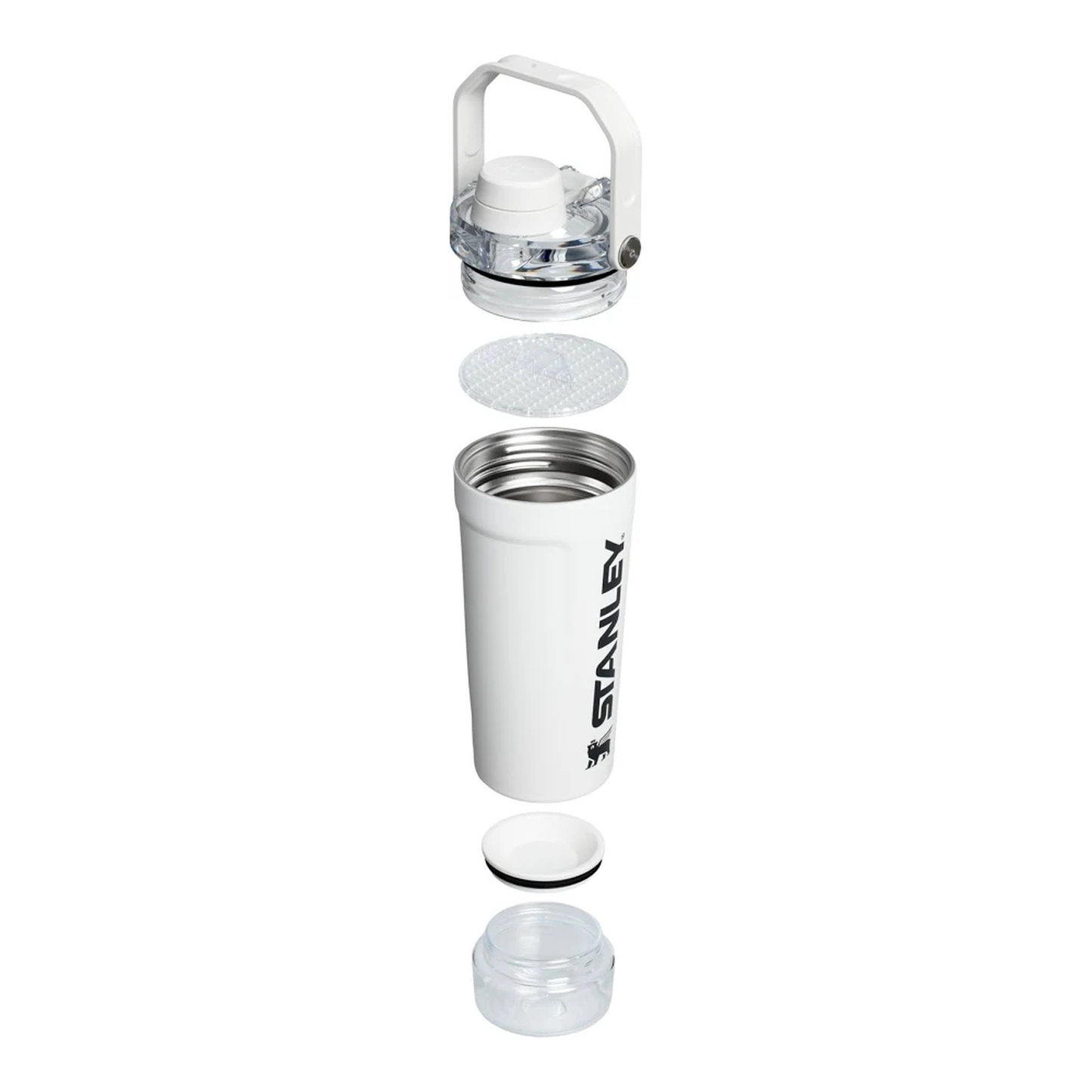 Stanley 20oz Activate Shaker Bottle- White