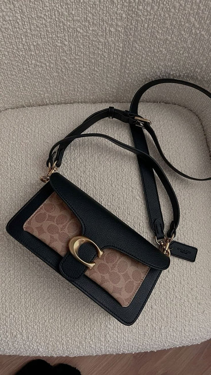 COACH TABBY SIG CC 26 LEATHER SHOULDER BAG WITH BOX 894