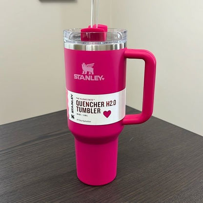 Stanley Quencher H2.0 Flow State Tumbler - Dark Pink