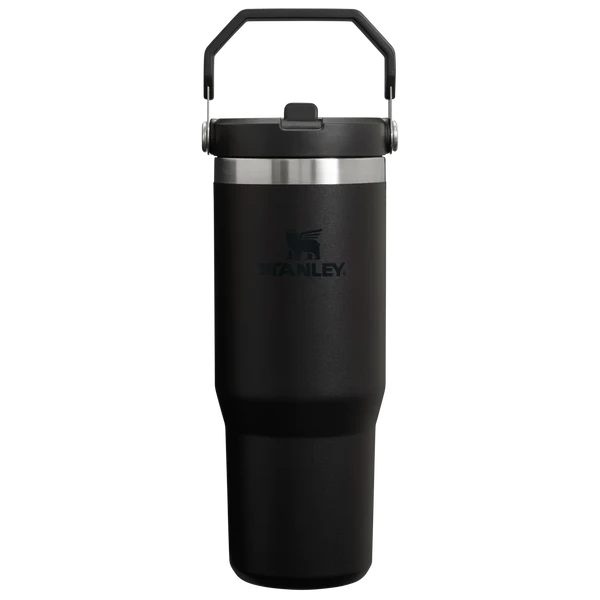 Stanley IceFlow Stainless Steel Tumbler with Straw - Black