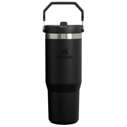 Stanley IceFlow Stainless Steel Tumbler with Straw - Black