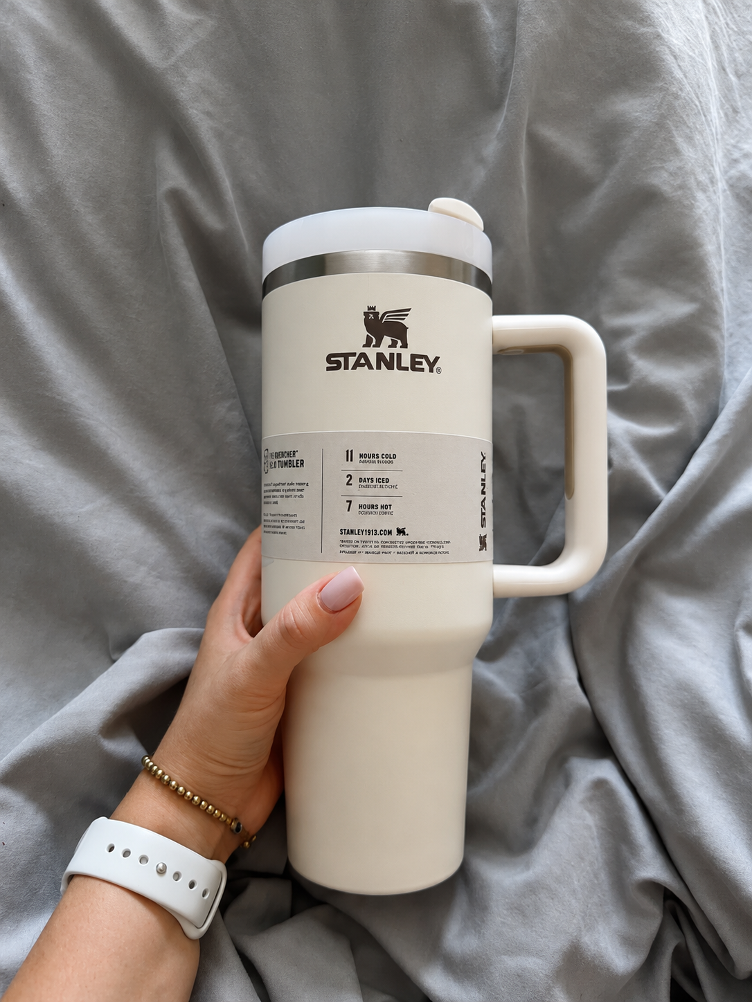 Stanley Stainless Steel Tumbler for Water Cream