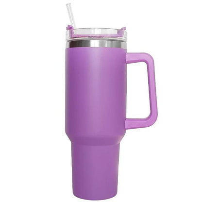 1200ML Insulated Tumbler – Keeps Drinks Ice Cold for 12 Hours ❄️-Lavender