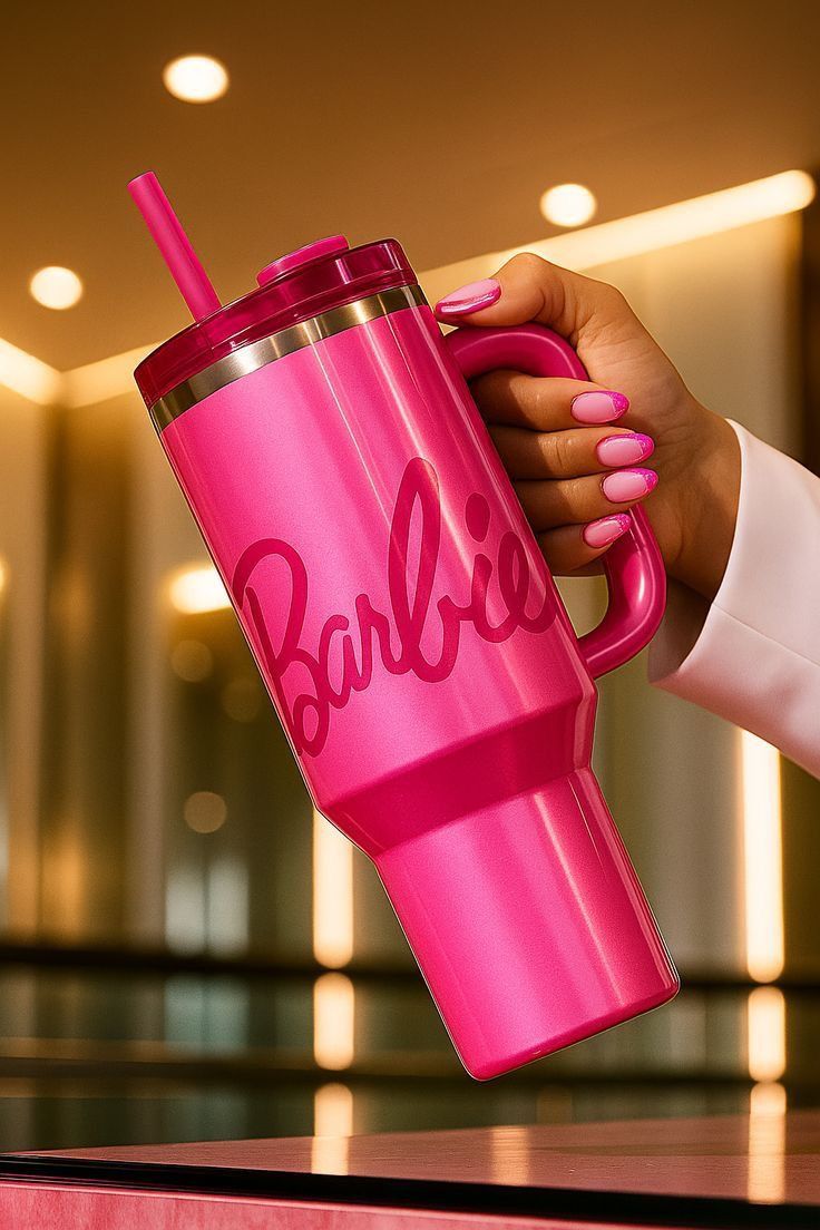 Barbie Stanley Steel Tumbler