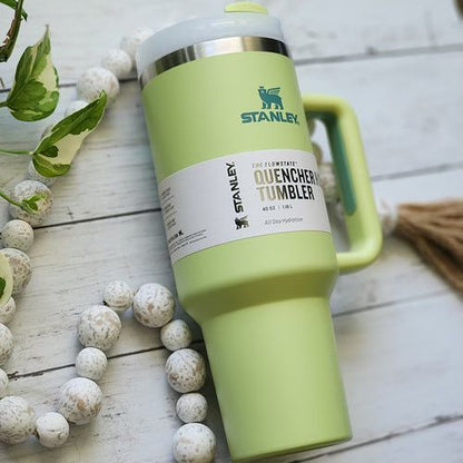 STANLEY Green Single Stainless Steel Brand Logo Double Wall Vacuum Water Bottle