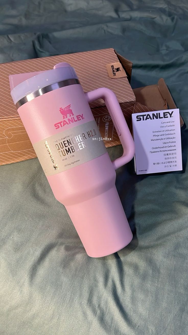 Stanley Stainless Steel Tumbler for Water Insulated Pink dusk