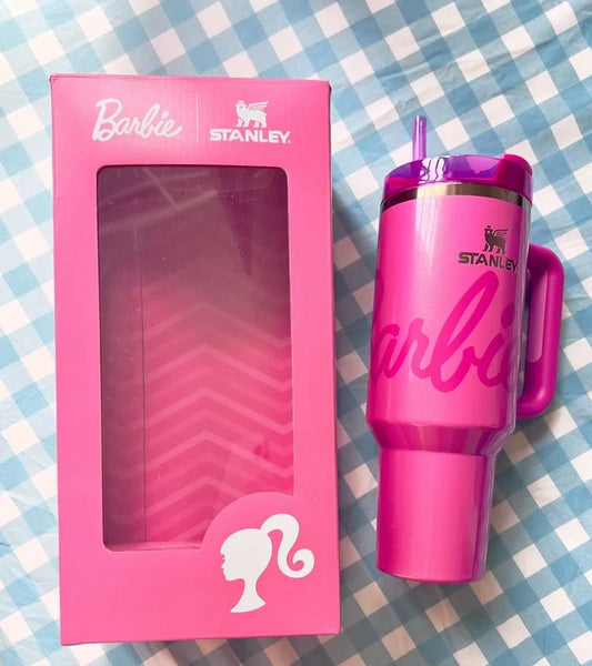 Barbie Stanley Steel Tumbler