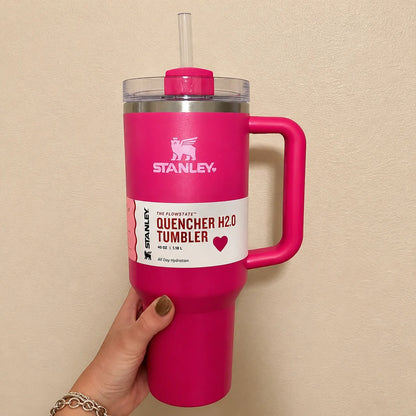 Stanley Quencher H2.0 Flow State Tumbler - Dark Pink