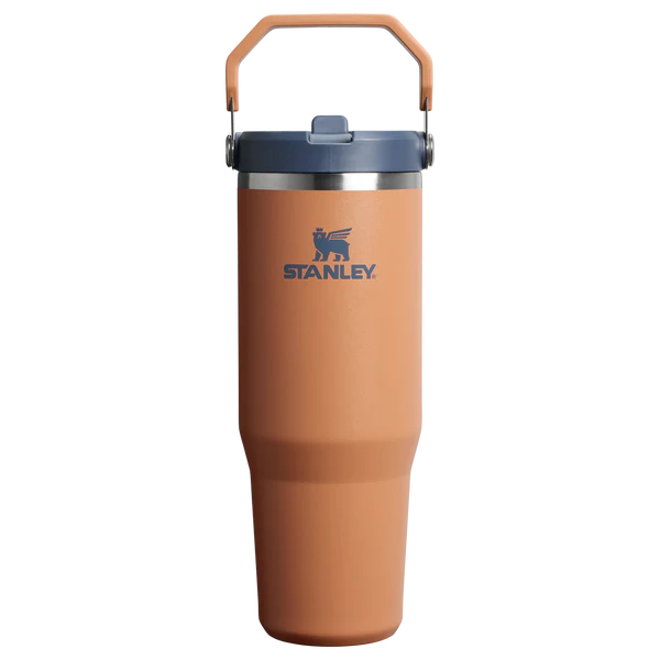 Stanley IceFlow Stainless Steel Tumbler with Straw - Orange