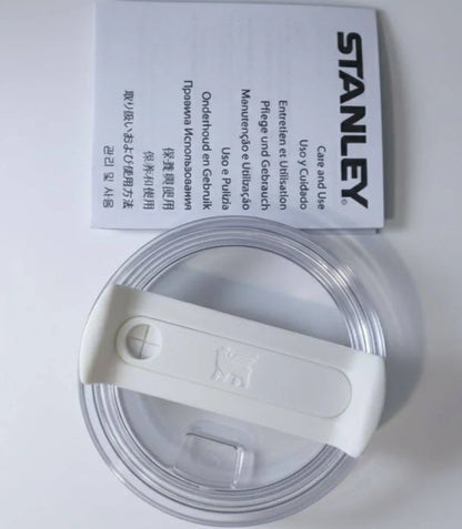STANLEY White & Rose Single Stainless Steel Floral Double Wall Vacuum Water Bottle