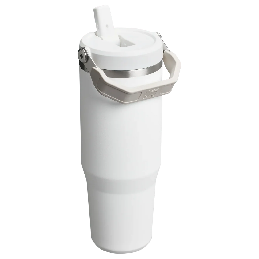 Stanley IceFlow Stainless Steel Tumbler with Straw - Beige