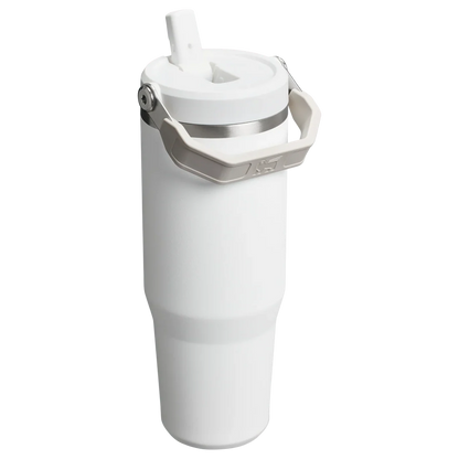 Stanley IceFlow Stainless Steel Tumbler with Straw - Beige